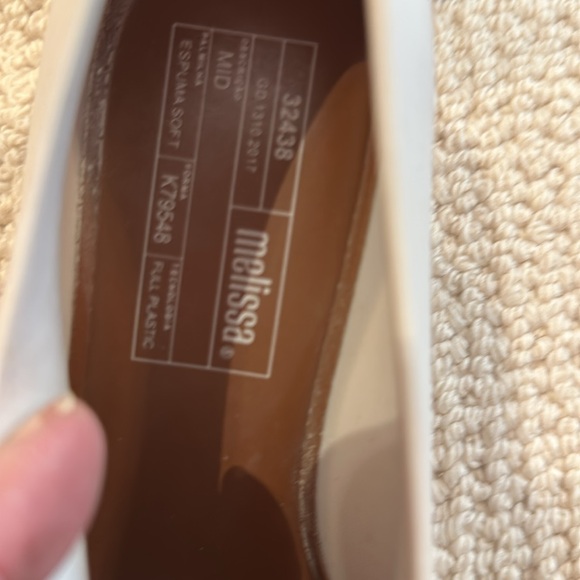 Worn once. Melissa plastic fun shoes - Picture 7 of 7